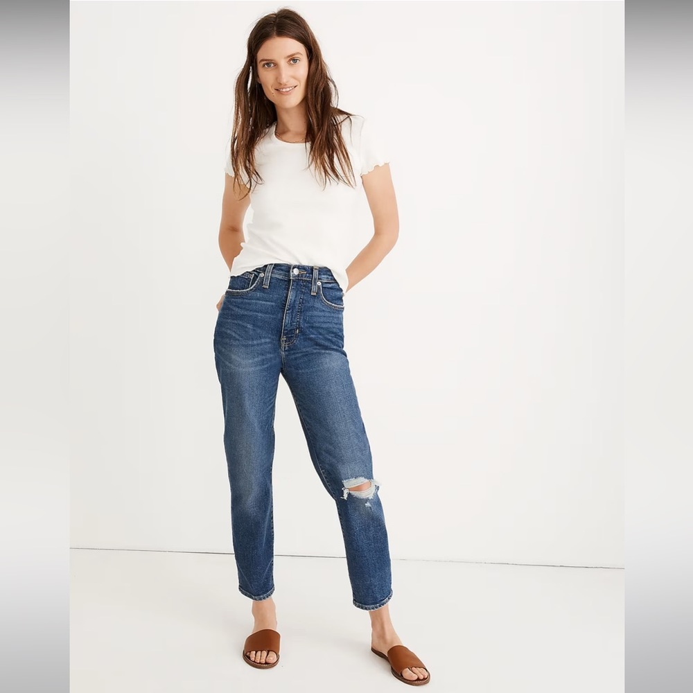 Madewell The Momjean Comfort Stretch Edition size 27 NWT